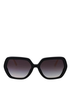 DOLCE & GABBANA: Lunettes de soleil - Lunettes De Soleil - Noir