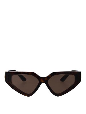 DOLCE & GABBANA: Sonnenbrillen - Sonnenbrille - Braun