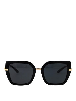 DOLCE & GABBANA: Sonnenbrillen - Sonnenbrille - Schwarz
