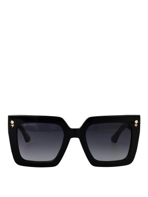 ETRO: Gafas de sol - Gafas De Sol - Negro