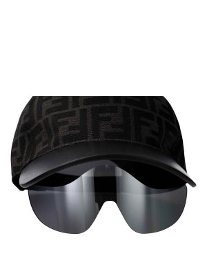 FENDI: サングラス - サングラス - 黒