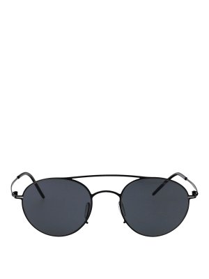 GIORGIO ARMANI: サングラス - サングラス - 黒