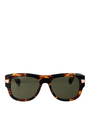 GUCCI: Lunettes de soleil - Lunettes De Soleil - Marron