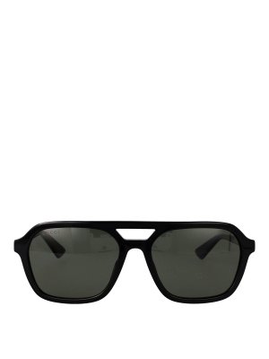 GUCCI: Sonnenbrillen - Sonnenbrille - Schwarz