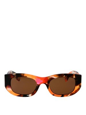 GUCCI: Sonnenbrillen - Sonnenbrille - Orange