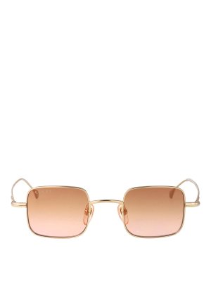GUCCI: Sonnenbrillen - Sonnenbrille - Gold
