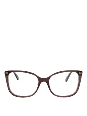 GUCCI: Lunettes de soleil - Lunettes De Soleil - Marron
