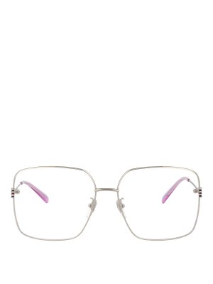 GUCCI: Lunettes de soleil - Lunettes De Soleil - Argent