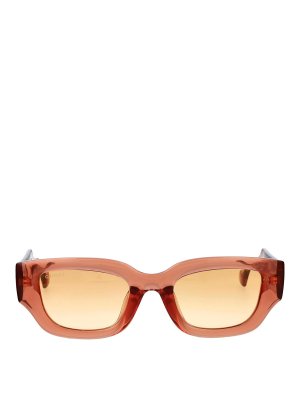 GUCCI: サングラス - サングラス - ブラウン