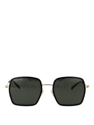 GUCCI: Sonnenbrillen - Sonnenbrille - Schwarz