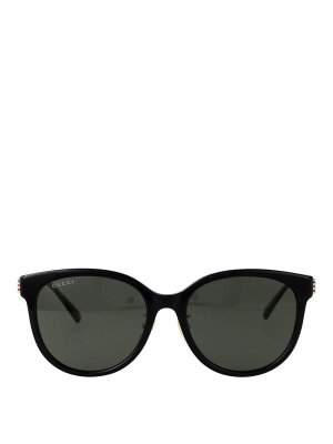 GUCCI: Sonnenbrillen - Sonnenbrille - Schwarz