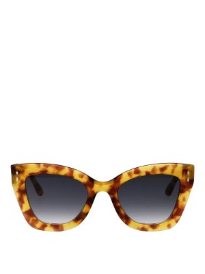 ISABEL MARANT: Gafas de sol - Gafas De Sol - Marrón