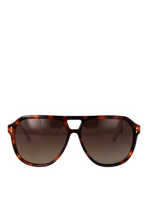 ISABEL MARANT: Sonnenbrillen - Sonnenbrille - Braun
