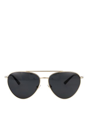 JIMMY CHOO: Sonnenbrillen - Sonnenbrille - Gold