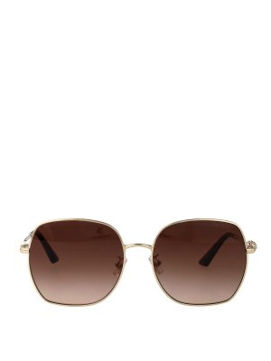 JIMMY CHOO: Sonnenbrillen - Sonnenbrille - Gold
