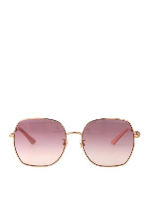 JIMMY CHOO: Sonnenbrillen - Sonnenbrille - Gold