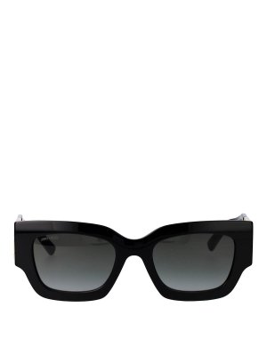 JIMMY CHOO: Sonnenbrillen - Sonnenbrille - Schwarz
