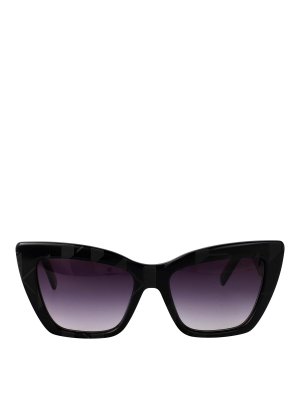 KARL LAGERFELD: Lunettes de soleil - Lunettes De Soleil - Noir