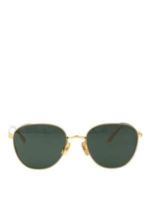 LINDA FARROW: Sonnenbrillen - Sonnenbrille - Gold