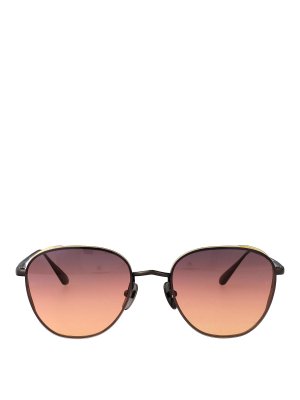 LINDA FARROW: Sonnenbrillen - Sonnenbrille - Gold