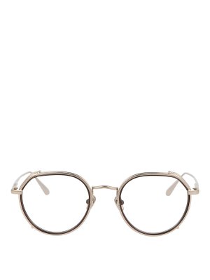 LINDA FARROW: Gafas de sol - Gafas De Sol - Dorado