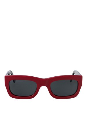 Marni: Lunettes de soleil - Lunettes De Soleil - Rouge