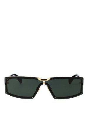 Max Mara: サングラス - サングラス - 緑