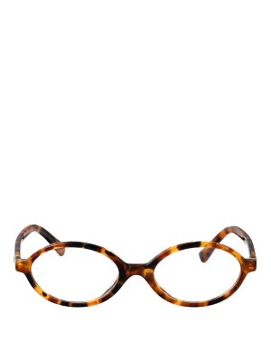 MIU MIU: Sonnenbrillen - Sonnenbrille - Braun