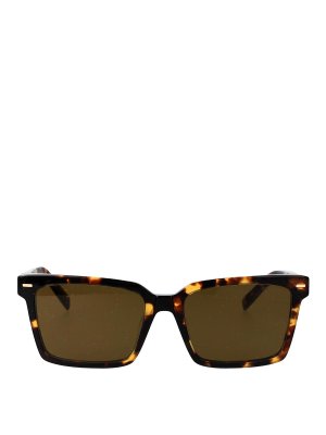 MIU MIU: Lunettes de soleil - Lunettes De Soleil - Marron