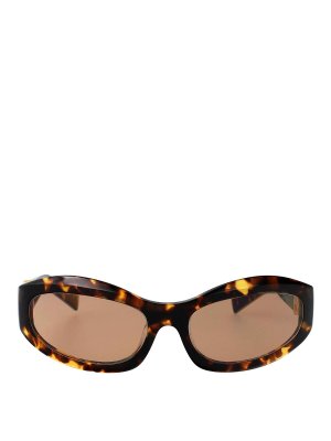 MIU MIU: Gafas de sol - Gafas De Sol - Marrón