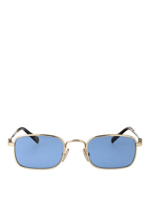 MIU MIU: Sonnenbrillen - Sonnenbrille - Gold