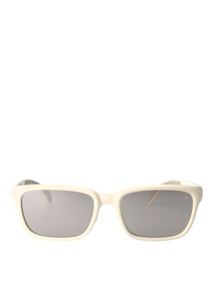 MONCLER: Sonnenbrillen - Sonnenbrille - Weiß