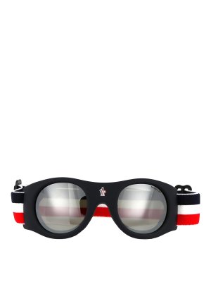 MONCLER: サングラス - サングラス - ブルー