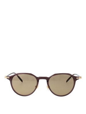 MONTBLANC: Lunettes de soleil - Lunettes De Soleil - Marron
