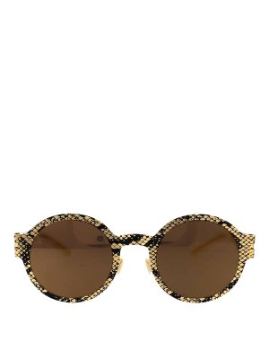 MYKITA: Lunettes de soleil - Lunettes De Soleil - Or
