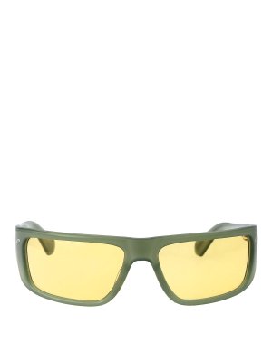 OFF-WHITE: Lunettes de soleil - Lunettes De Soleil - Vert
