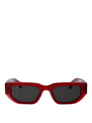 OFF-WHITE: Sonnenbrillen - Sonnenbrille - Bordeaux