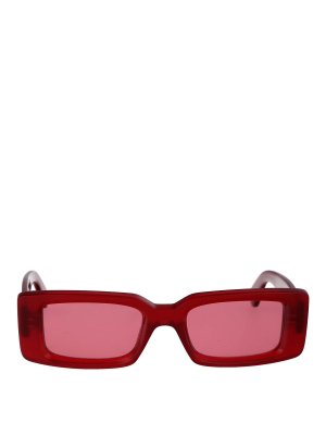 OFF-WHITE: Sonnenbrillen - Sonnenbrille - Bordeaux