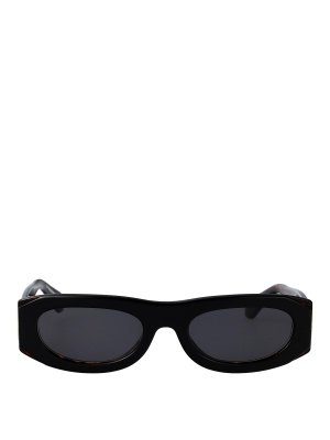 OFF-WHITE: Lunettes de soleil - Lunettes De Soleil - Noir