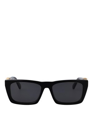 OFF-WHITE: Lunettes de soleil - Lunettes De Soleil - Noir