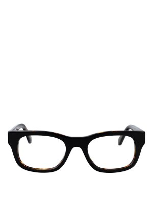 OFF-WHITE: occhiali da sole - Occhiali da 7n in stile oculare