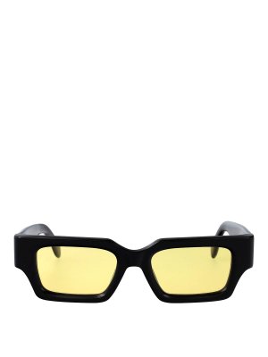 Palm Angels: Sonnenbrillen - Sonnenbrille - Gelb