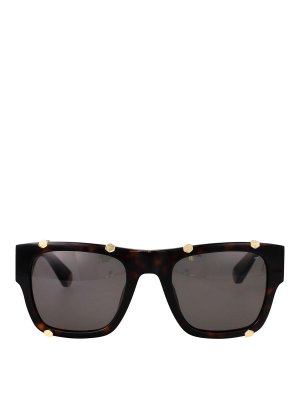 PHILIPP PLEIN: サングラス - サングラス - ブラウン