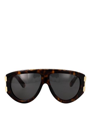 PHILIPP PLEIN: サングラス - サングラス - ブラウン