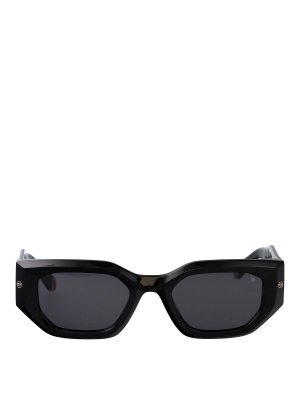 PHILIPP PLEIN: サングラス - サングラス - 黒