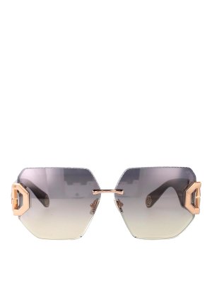 PHILIPP PLEIN: Sonnenbrillen - Sonnenbrille - Grün