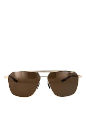 PORSCHE DESIGN: サングラス - サングラス - 金