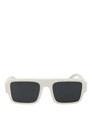 PRADA: Sonnenbrillen - Sonnenbrille - Weiß