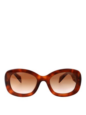 PRADA: Gafas de sol - Gafas De Sol - Marrón