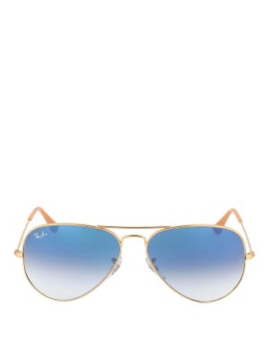 RAY-BAN: Sonnenbrillen - Sonnenbrille - Gold
